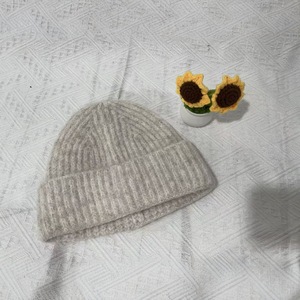 Bonnet tricoté en mélange de laine, chaud et pliable, pour l'automne et l'hiver, pour femmes et hommes - Product Image 4