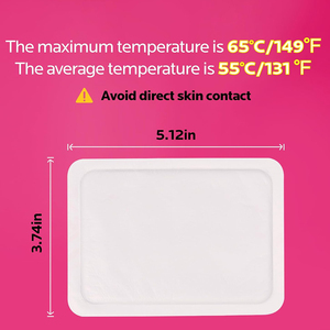 Penghangat Perut Haid Portabel Pasokan Pabrik, Penghangat Perut Haid untuk Kram Menstruasi, Pemanasan Cepat 3 Detik, Tahan 8-12 Jam - Product Image 5