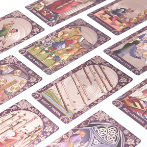 Venta al por Mayor de Mazos de Tarot de Alta Calidad, Hermosos y Económicos, con Impresión Personalizada a Todo Color, Caja Magnética con Tapa Abatible, OEM - Product Image 2