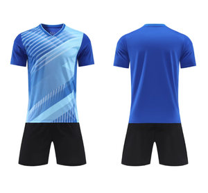 Pengiriman Gratis Jersey Sepak Bola Retro Kualitas Tinggi Buatan Thailand oleh Produsen, Set Sepak Bola Cepat Kering dan Bernapas - Product Image 2