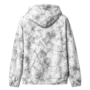 Sweat-shirt à capuche pour homme, gris, imprimé camouflage, coupe classique, décontracté, pour l'hiver, respirant, en polyester tricoté, pull à capuche pour homme - Product Image 5