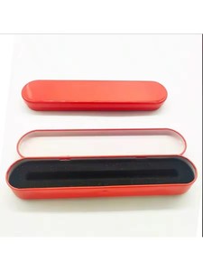 Bestselling Logo Custom Printed Flip-Top Tin Tool Box with Sponge Insert Acne <b>Needles</b> Blackhead Gift Box Metal Pen Tin Box - Product Image 4