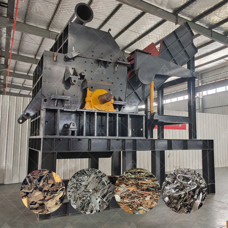 Metal Crusher Machine Shredder Heavy Hammer