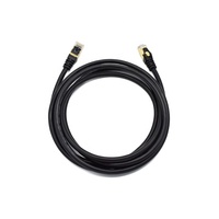 Testeur de câble réseau Ethernet CAT7 8 paires SFTP RJ45 cordon de raccordement haute vitesse en cuivre nu 10Gbps Gigabit câble Internet LAN