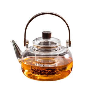 <span class=keywords><strong>Teiera</strong></span> in Vetro H-19 Nuova Resistente alle Alte Temperature, per Uso Alimentare, Ecologica, <span class=keywords><strong>con</strong></span> <span class=keywords><strong>Infusore</strong></span>, per Fornello a Fuoco Aperto ed Elettrico - Product Image 5
