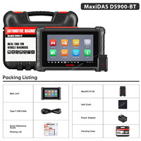 [VERSIÓN DE EE. UU.] Autel MaxiDAS DS900 BT Herramientas de diagnóstico de automóviles profesionales con Mini VCI DS 900 DS900BT DS808 Escáner OBD2 para vehículos