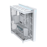 Casing ROG Cronox EATX Full Tower Panoramic dengan Layar LCD 9,2 inci, Mendukung GPU Panjang 400mm, USB 3.2 Gen 2x2 Tipe-C di Depan, 4x USB 3.2 Gen 1