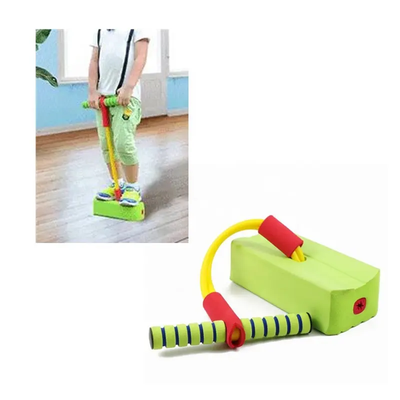 ChildrenのFoam Pogo Jumper KidのAcoustic Frog Jumping Toys