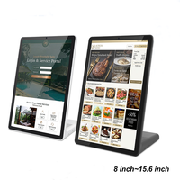 Kiosque en libre-service personnalisé OEM, tablette Android 11 pouces en forme de L, kiosque en libre-service pour la recherche d'informations dans les bibliothèques et les écoles