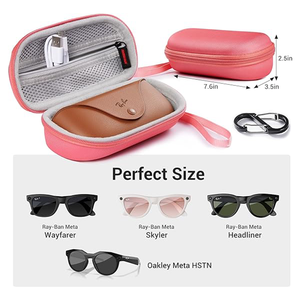 Housse en EVA imperméable sur mesure pour lunettes AR Meta Ray-Ban/Meta <span class=keywords><strong>Oakley</strong></span>/Oho Smart Glasses - Product Image 3