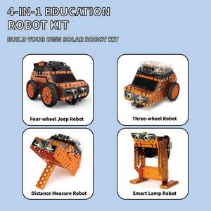 Kit Robot Educativo Europeo K12 4 in 1 Programmabile Auto Intelligente STEM per Bambini - Product Image 2