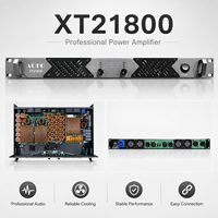 2x1800W Dijital Güç Amplifikatörü Çift Kanallı Profesyonel DJ Ses Amplifikatörü Subwoofer'lar için PA Ses Hoparlörü Altavoces