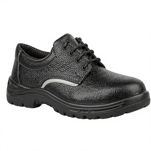 Steel Toe Leather Safety Shoes Industrial <b>Work</b> <b>Boots</b> Anti-static Low Cut Men's All Seasons Heavy Duty Factory Construction - Product Image 1