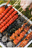 Gril jetable instantané de BBQ d'utilisation de temps de fumeur extérieur avec le charbon de bois