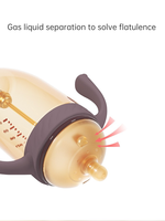 Biberon de lait pour nouveaux-nés, matériel écologique, portable, pour bébé, biberon de sevrage