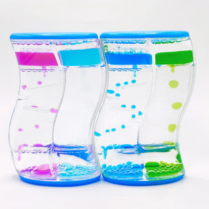 Bulles de mouvement liquide OEM, jouet sensoriel pour enfants et adultes, minuterie liquide, <span class=keywords><strong>autisme</strong></span>, apaisant, relaxant, décoration de bureau, soulagement du stress, minuterie liquide - Product Image 2
