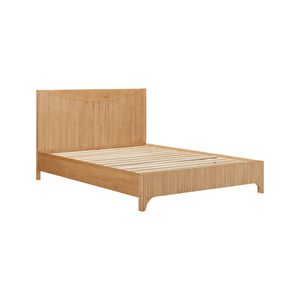 Solid Wood <b>Bed</b> Frame Vintage Style Bedroom Furniture Sustainable Home Furniture Low MOQ Wooden <b>Bed</b> - Product Image 1