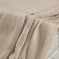 Écharpe en polyester satiné à rayures écossaises 5510, matière respirante, idéale pour le Ramadan, l'Aïd, l'Arabie Saoudite, Dubaï, marché du Golfe