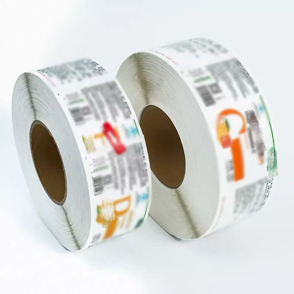 Eco-Friendly Custom Labels Durable Waterproof Self-Adhesive PET for Food Packaging Food & Beverage Labels