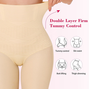 Fajas Colombianas Shorty de compression sans couture mi-cuisse, soutien abdominal, effet push-up fessier, sous-vêtement féminin - Product Image 2
