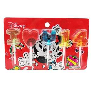 हॉट-सेलिंग थोक 1314 स्ट्रॉबेरी कैंडी डबल स्वाद लोकप्रिय स्नैक उपहार लॉलीपॉप - Product Image 1