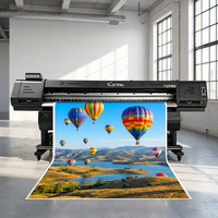 Imprimante grand format ECO Solvent Jetpal 2,5 m, idéale avec tête d'impression XP600/i3200, pour la publicité intérieure ou extérieure.