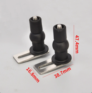 Tornillos Universales para Asiento de Inodoro, Material PP, Kit Completo de Fijación con Pernos a Presión, Accesorios para Tapa de Inodoro Doméstico - Product Image 4