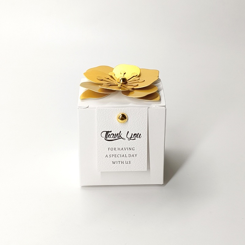 Blanc (carte blanche + fleur dorée)