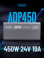 Adaptateur d'alimentation pour charge équilibrée ToolkitRC ADP450, 450W haute puissance, 24V 19A, batterie avec prise XT60 pour drone