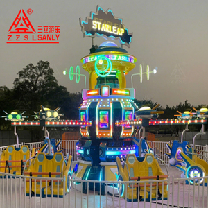 Manège d'extérieur pour enfants, équipement de <span class=keywords><strong>parc</strong></span> d'attractions, 16 places, en acier et fibre de verre, certifié CE, idéal pour le jeu et le divertissement, à prix abordable - Product Image 6