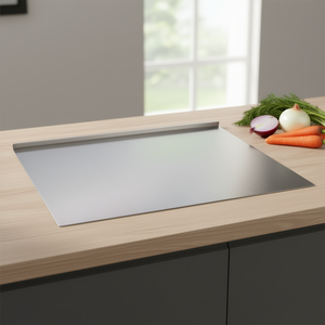 D0100XUQU1Y Tagliere in Acciaio Inossidabile 31,5 X 19,69 Pollici, Utensile da Cucina Resistente e Riutilizzabile - Product Image 2
