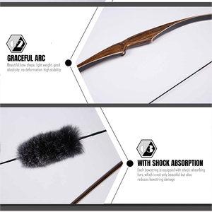 Hi Top Cung Bắn Cung Cung Cung Uốn Cong Vật Liệu Phức Tạp 40Lbs Bán Sỉ Cung Cung Cung Cung Ngựa Truyền Thống Uốn Cong - Product Image 3