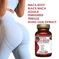 Aeglewell OEM Capsules de Maca pour l'élargissement des fesses et des hanches, capsules d'amélioration des hanches, capsules de Maca, booster ultime pour les courbes des hanches et des fesses