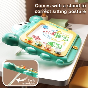 Tùy chỉnh Sáng tạo từ tính bảng vẽ đa chức năng phim hoạt hình trẻ em xóa được Doodle học vẽ bảng viết bảng - Product Image 5