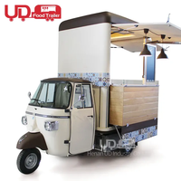 Benutzer definierte Größe Mini Food Cart Mobile Küche Hot Dog Eis wagen Fast Food Van Ape Tuk Tuk Elektro Food Truck