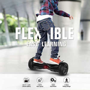 Moto électrique tout terrain tout terrain de 9 <span class=keywords><strong>pouces</strong></span> à 2 roues avec application intelligente <span class=keywords><strong>Hoverboard</strong></span> pour enfants de 6 à 12 ans - Product Image 4