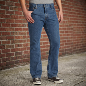 Pantalones Vaqueros de Mezclilla para Hombre, Estilo Y2K Punk, Corte Bootcut, con Bolsillos y Diseño de Perlas, Casuales, a la Moda, Holgados, Únicos, para Uso Diario, 2026 - Product Image 4