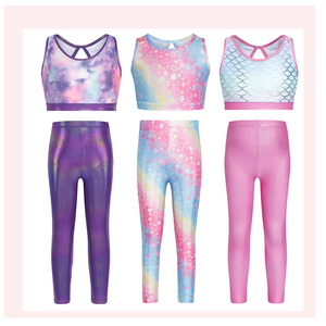 <span class=keywords><strong>ชุด</strong></span>เล่นโยคะเด็กผู้หญิงชุดออกกำลังกายเ<span class=keywords><strong>ล</strong></span>่นโยคะระบายอากาศได้ดี<span class=keywords><strong>ชุด</strong></span>เสื้อผ้าสำหรับเด็กผู้หญิงชุดเสื้อผ้าออกกำลังกายสำหรับฤดูร้อน - Product Image 1