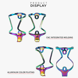TOSEEK Portaborraccia per Bicicletta in Lega di Alluminio Personalizzato in Sette Colori, Ultra Leggero 20,5g, Supporto per Bottiglia d'Acqua - Product Image 2