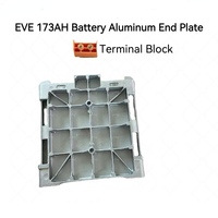 Plaque d'extrémité en aluminium moulé sur mesure pour modules de batteries au lithium 280Ah 304Ah 314Ah, cellules LFP MB31, usinage CNC, OEM ODM