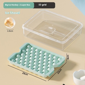 <span class=keywords><strong>Mini</strong></span> refrigerador de verano para el hogar, fabricante de cubitos de hielo 3D prensado, almacenamiento sellado para bola de hielo congelada, caja de hielo de verano, artefacto casero - Product Image 6