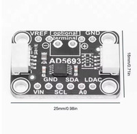 Module de conversion numérique-analogique DAC 16 bits AD5693R, carte de conversion numérique-analogique I2C, compatible avec l'interface STEMMA QT Qwiic