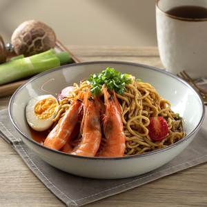 Fideos Udon de Trigo Duro Frescos de Alta Calidad, Sin Freír, Saludables, con Sabor Picante a Carbonara, <span class=keywords><strong>Ramen</strong></span> Instantáneo Coreano, Fabricante Chino - Product Image 2