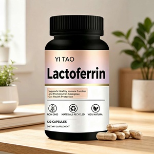 Cápsulas de Lactoferrina OEM – Apoya la Función Inmunitaria Saludable y Promueve la Absorción de Hierro, Suplemento Dietético 100% Natural, Sin OMG - Product Image 3