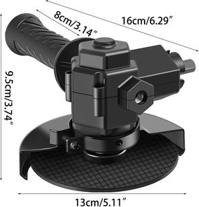 ערכת הסבה למקדחה ידנית למטחנה זוויתית, מתאם מקדחה חשמלית למטחנה, אביזר להמרת מקדחה חשמלית למטחנה - Product Image 4