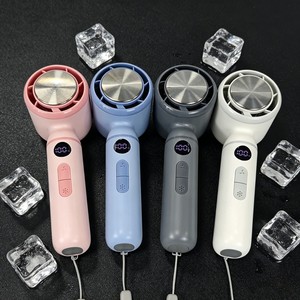 Climatiseur portable avec refroidisseur de glace, ventilateur turbo portable, rechargeable par USB, 100 niveaux de vitesse réglable, mini ventilateur personnel - Product Image 5