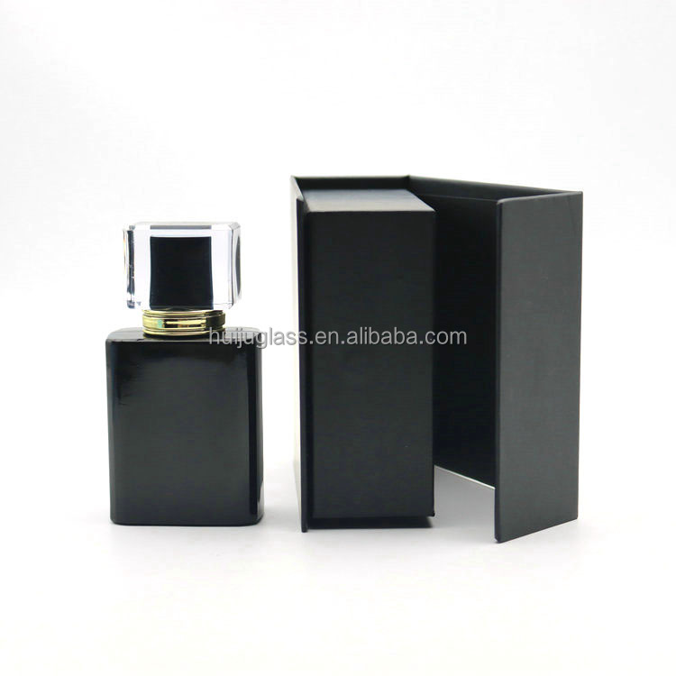 2 Flaconi Spray In Vetro Per Profumo 30 Ml | Atomizzatore Ricaricabile Da Viaggio | Con Imbuto, Contagocce E Trasferitore | A Prova Di Perdite | Colore Nero