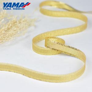 Yama kişiselleştirilmiş renkli gümüş Purl grogren Glitter metalik saçak şerit - Product Image 4