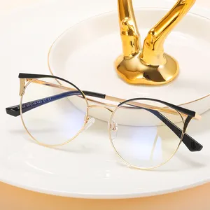 MS 91205 النساء البصرية إطار نموذج جديد نظارات أزياء مكافحة نظارات الضوء الأزرق إطارات البصرية عدسة الصانع