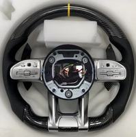 Volant en fibre de carbone très vendu pour Mercedes-Benz AMG W204 W205 W167 W213 W222 W207 E63 GLE GLS AMG